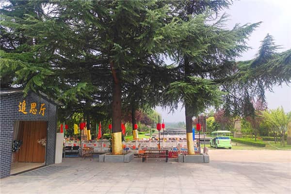 西安壽陽山墓園的園區面積和規劃墓穴數量是多少？
